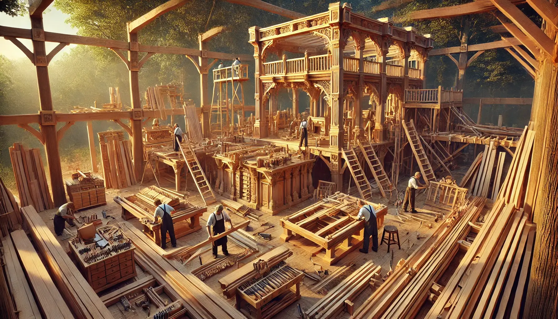 Experter på trästrukturer